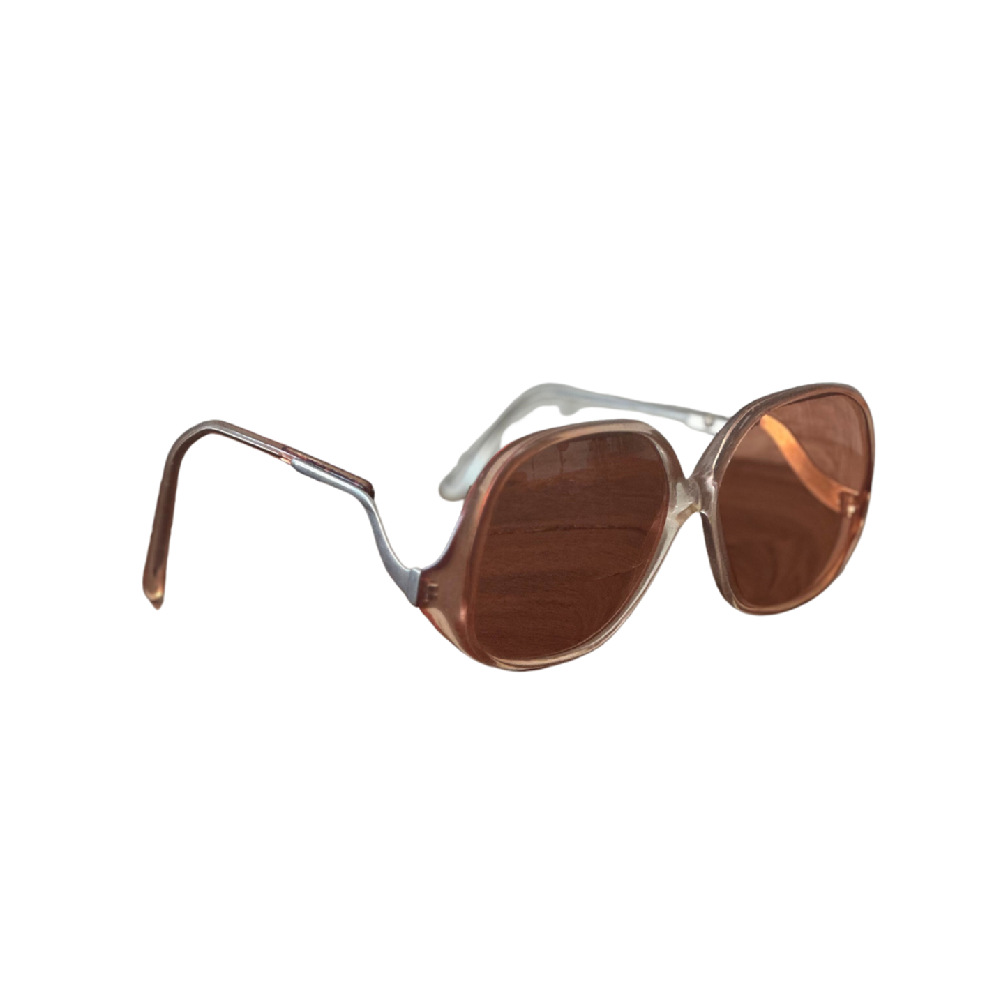 Vintage Pink 70s Butterfly Sunglasses
