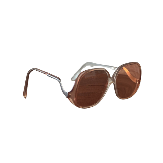 Vintage Pink 70s Butterfly Sunglasses