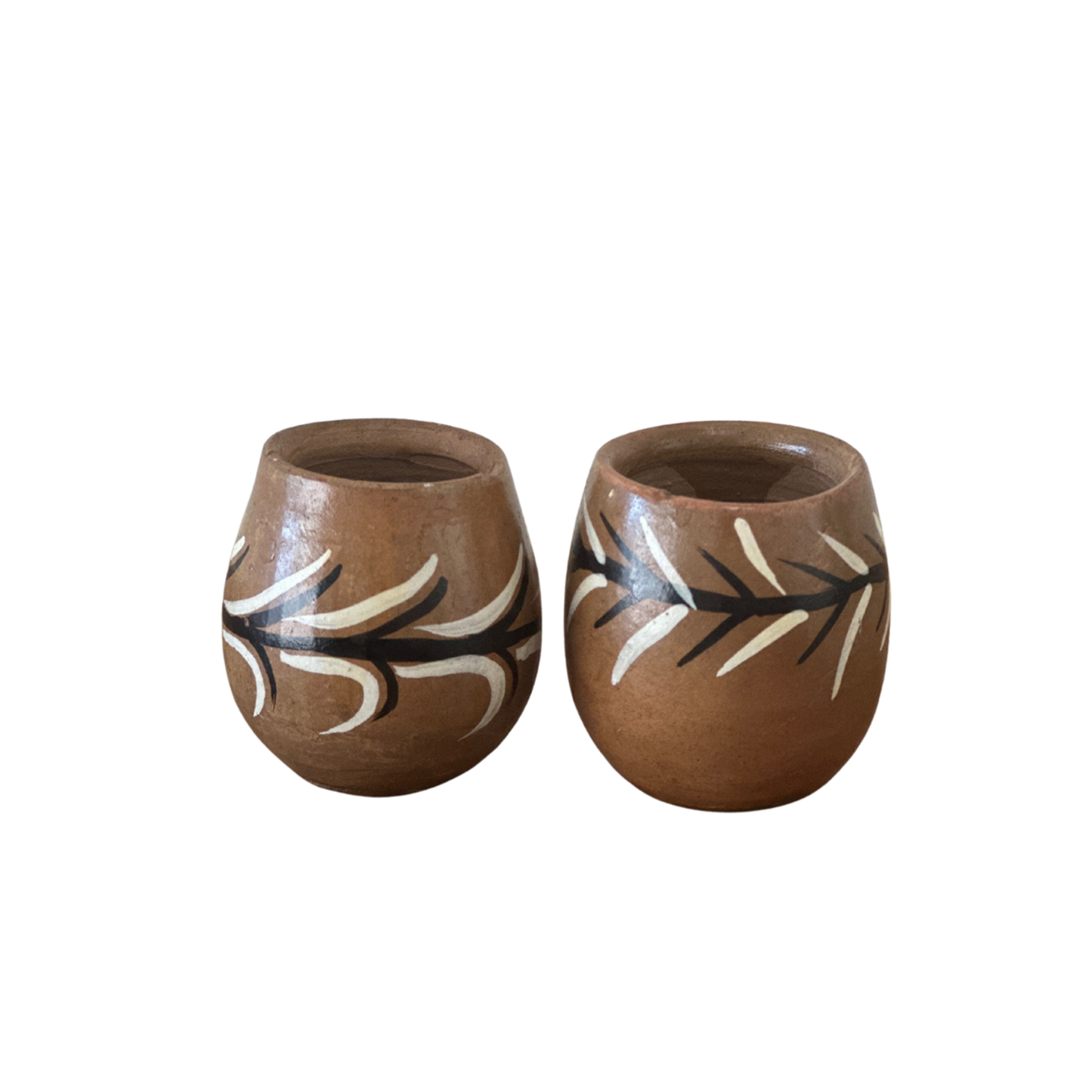 Pair of Mini Southwest Vases